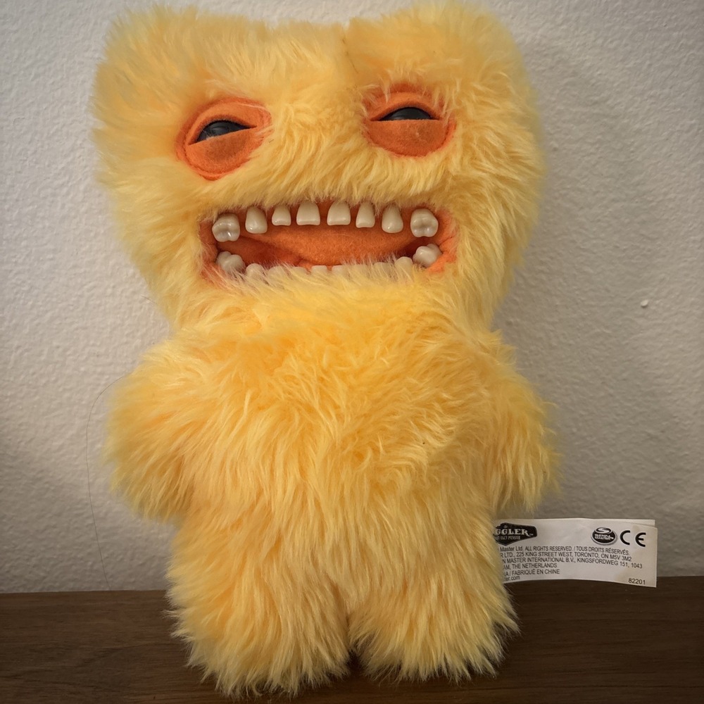 Retired - Fuggler Spin Master Yellow Mr. Buttons RARE